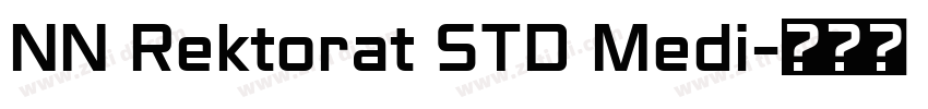 NN Rektorat STD Medi字体转换